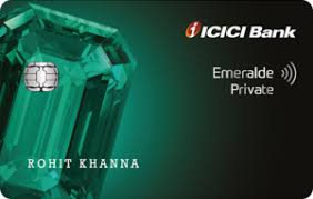 ICICI Bank Emeralde Private Metal Credit Card