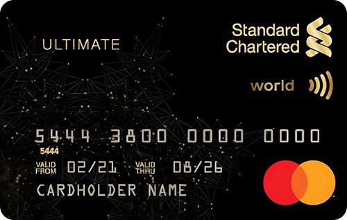 STANDARD CHARTERED ULTIMATE METAL CREDIT CARD