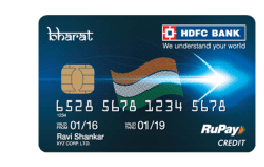 HDFC BHARAT CASHBACK CARD