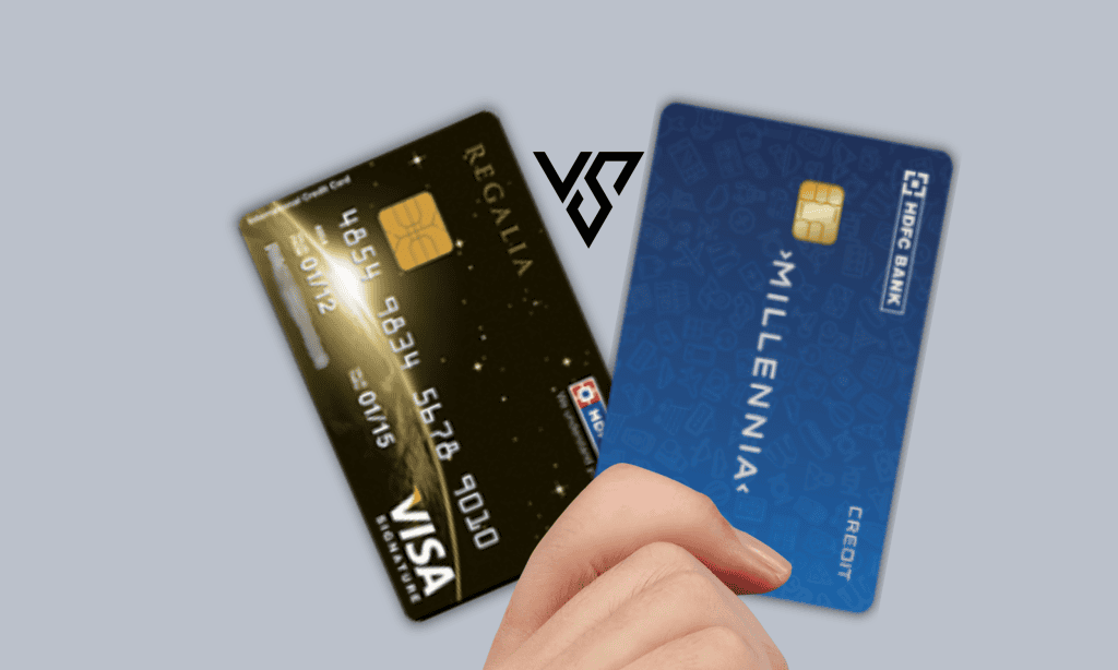 HDFC Regalia vs HDFC Millennia Credit Cards