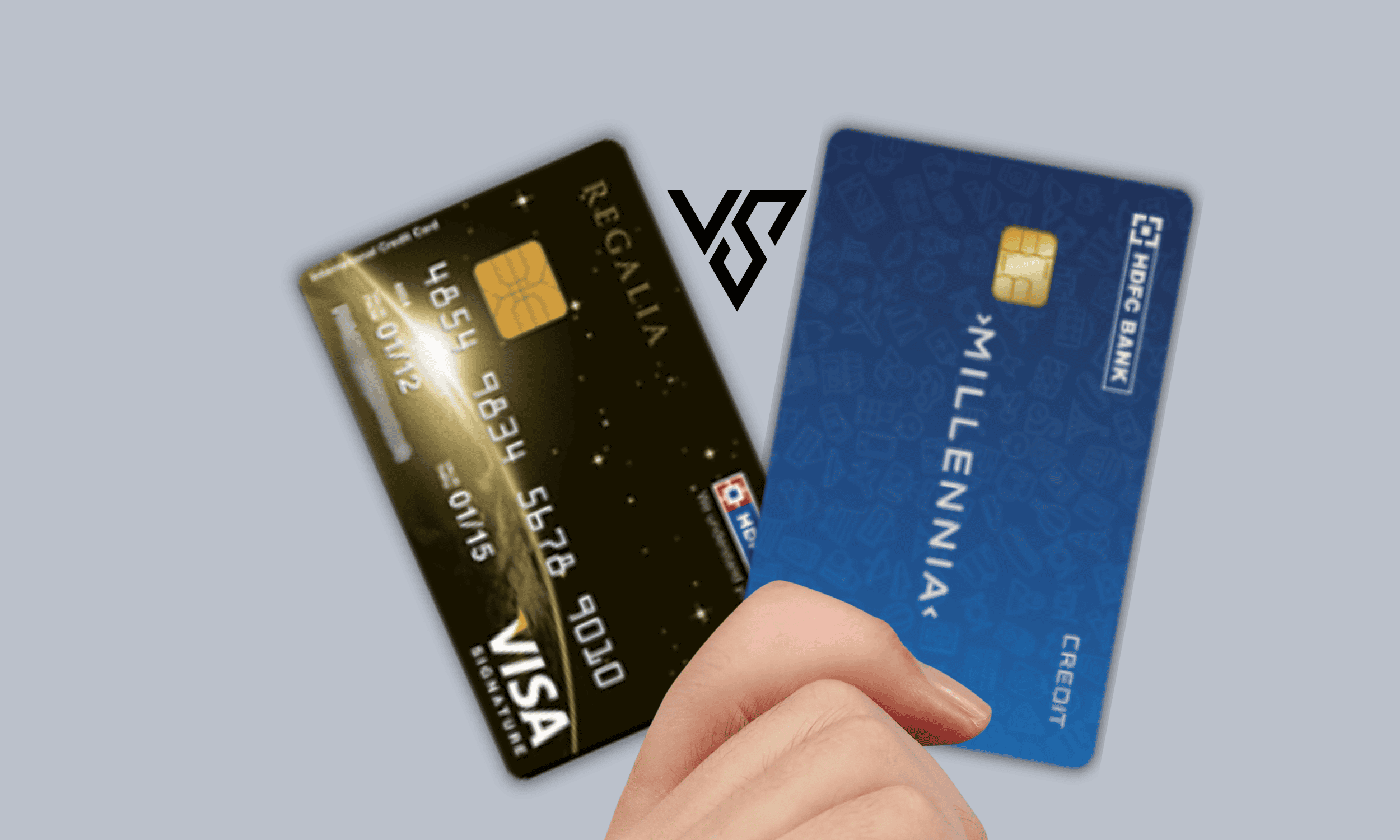 HDFC Regalia vs HDFC Millennia Credit Cards