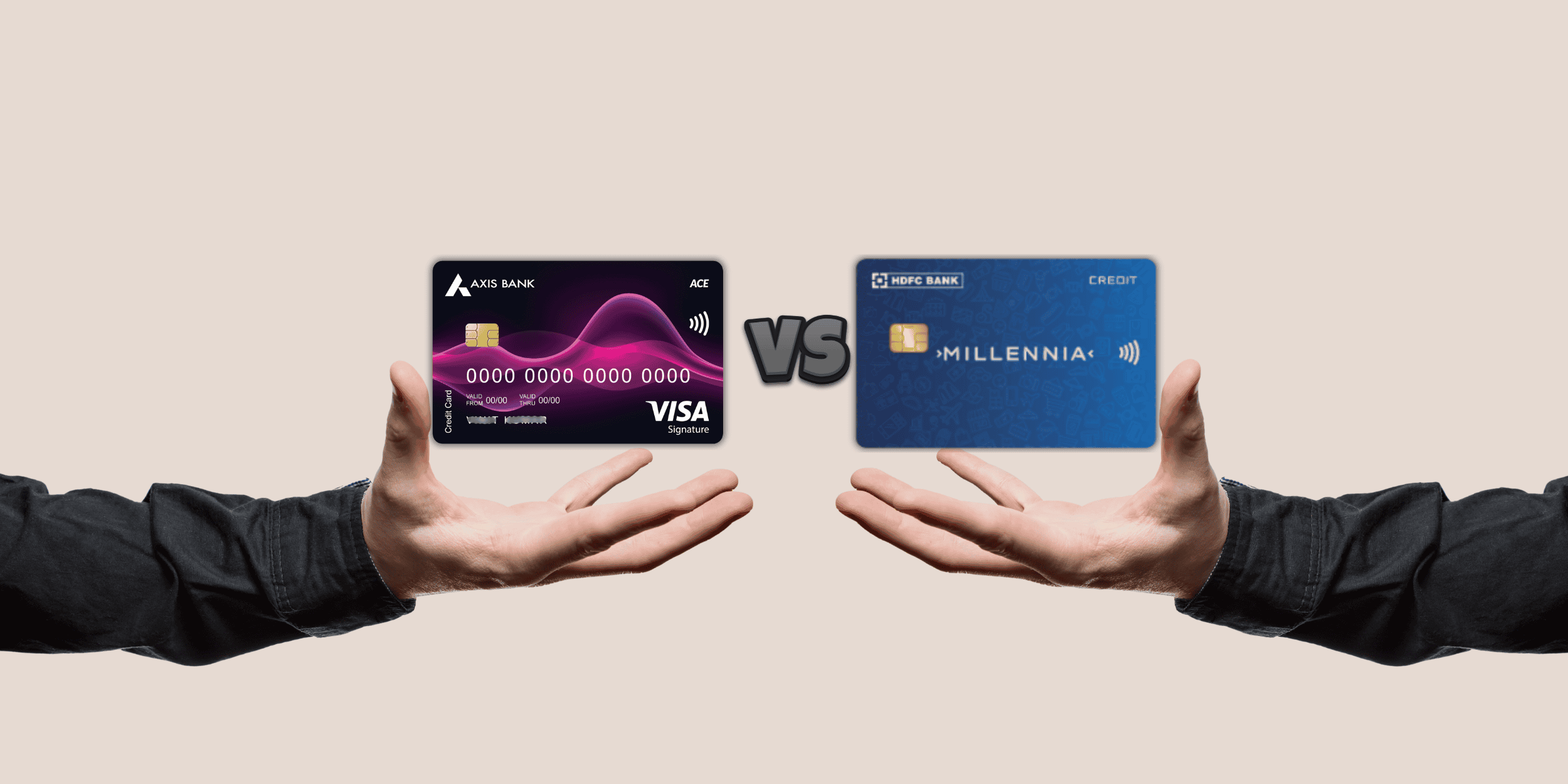 Axis ACE vs HDFC Millennia Credit Card