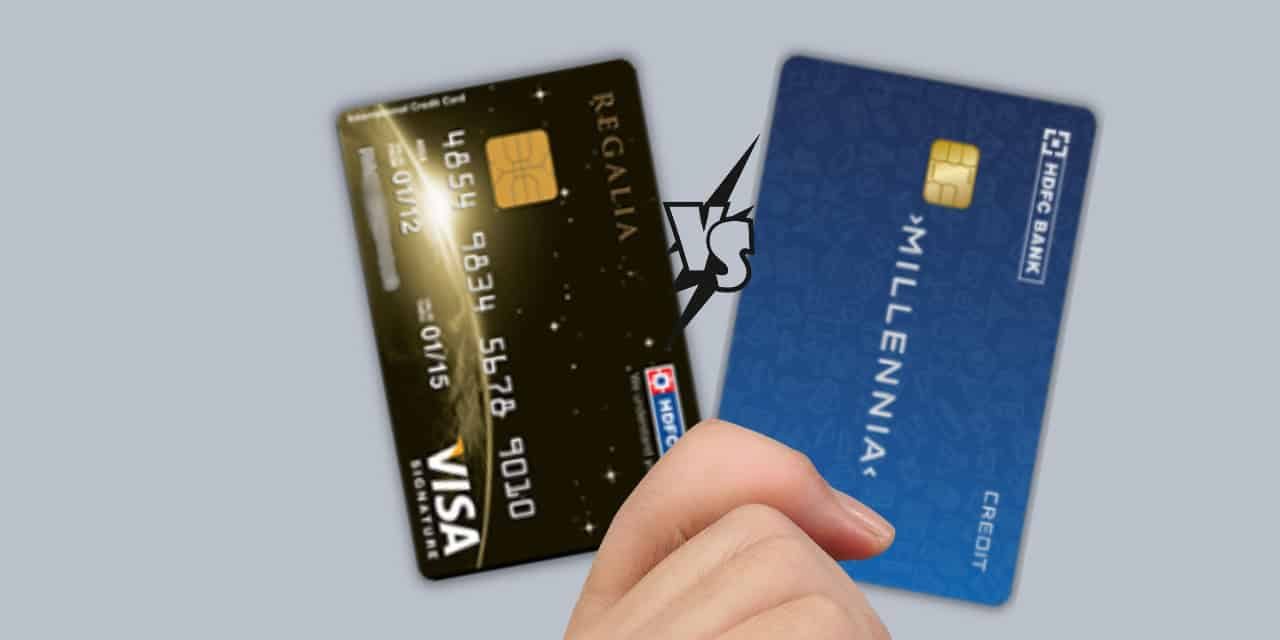 HDFC Regalia vs HDFC Millennia Credit Cards
