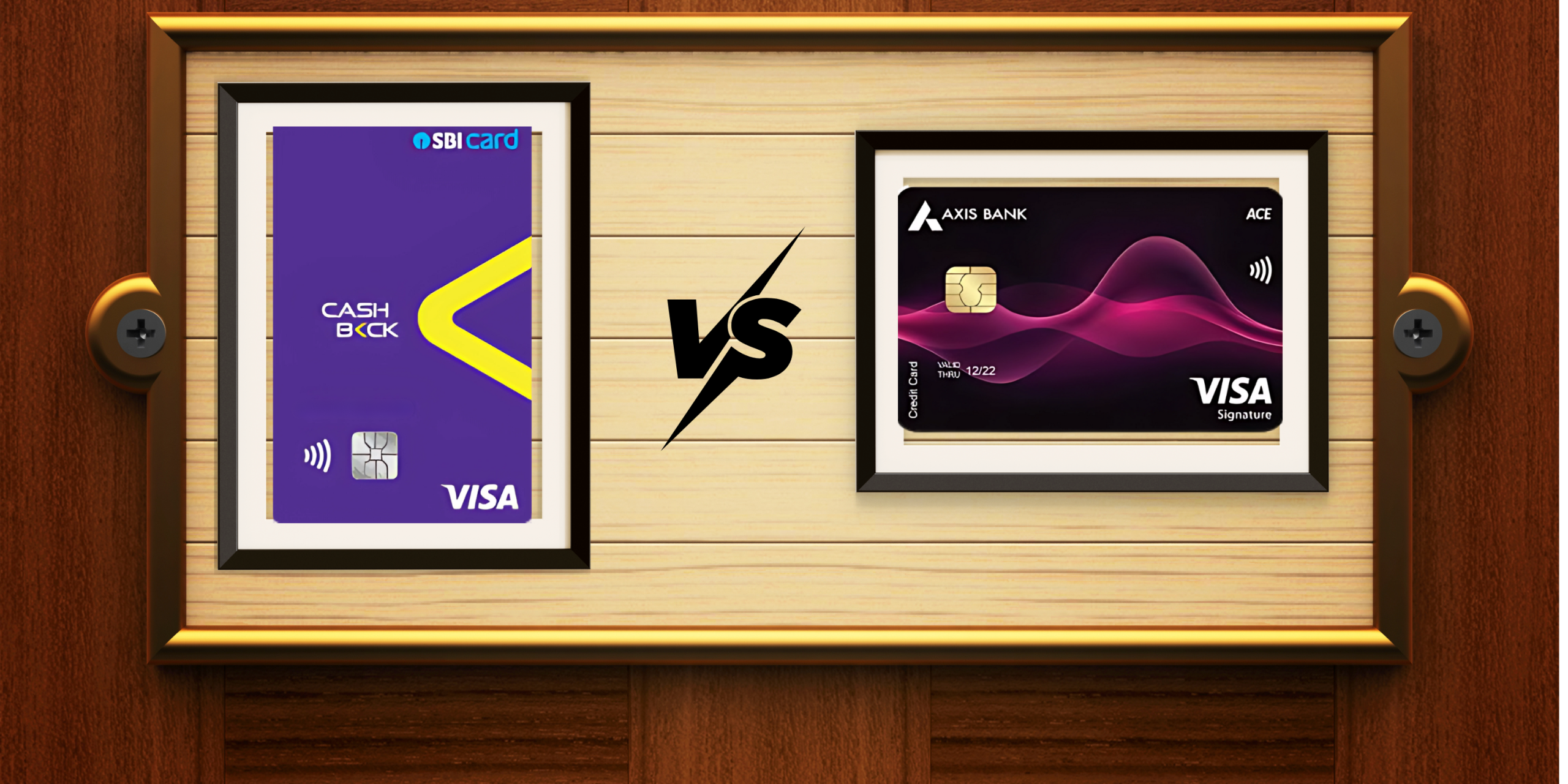 SBI Cashback vs Axis ACE Credit Card